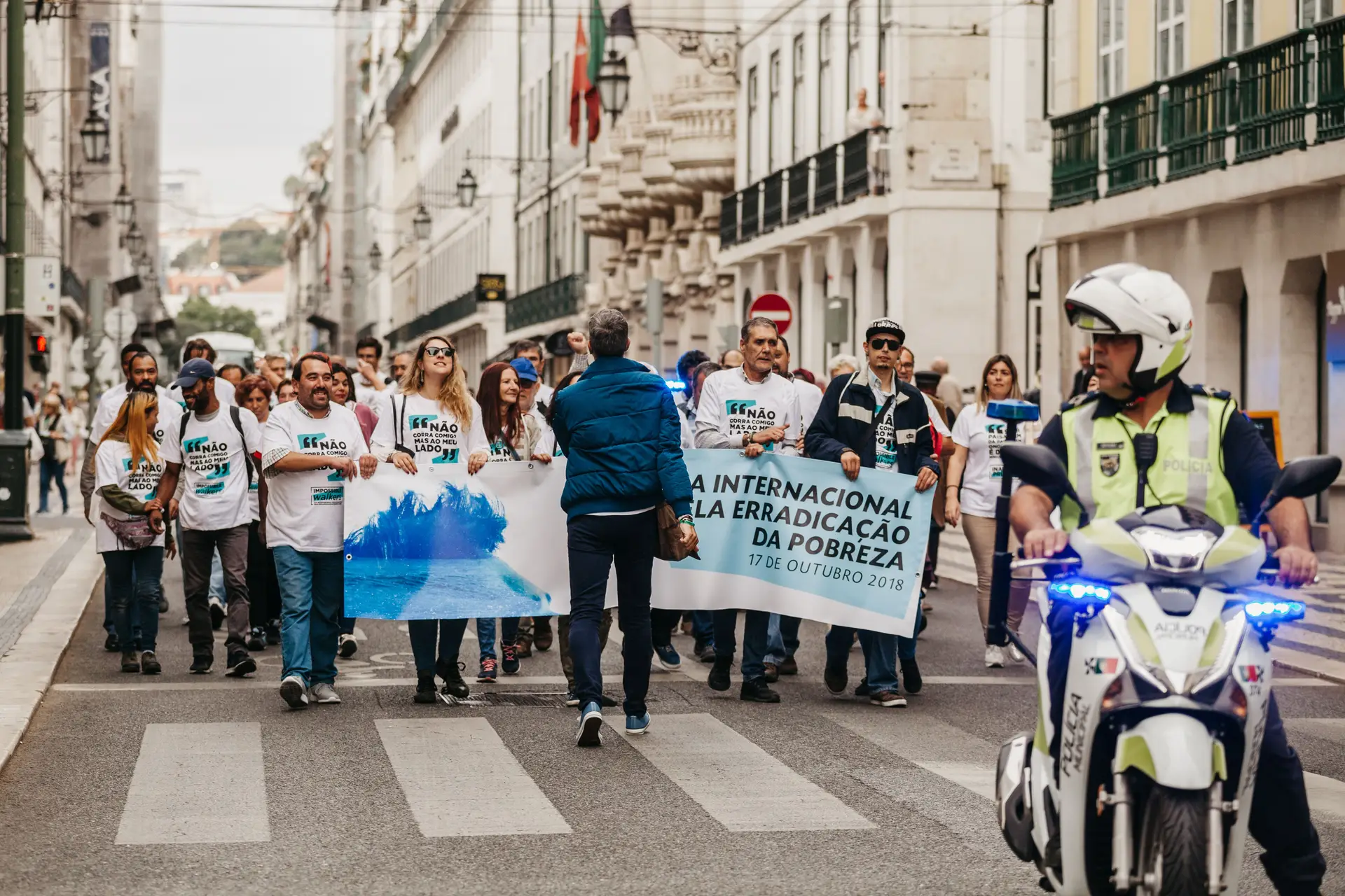 Caminhada "Impossible Walkers" realizada no âmbito desta iniciativa na edição de 2018