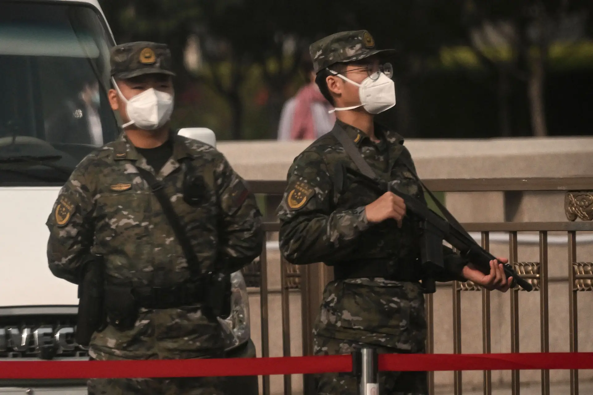 A segurança foi reforçada em Pequim devido ao Congresso do Partido Comunista da China 
