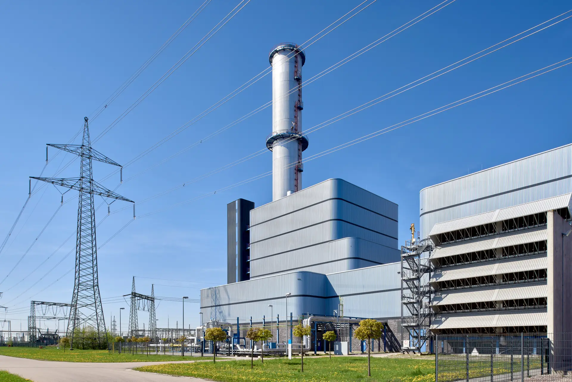 Central elétrica alimentada a gás que a Uniper tem em Irsching, na Alemanha.