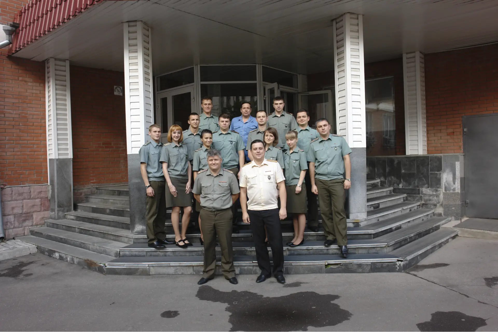 Foto da unidade militar do Kremlin responsável pelo lançamento de mísseis, partilhada por um dos seus membros.

 