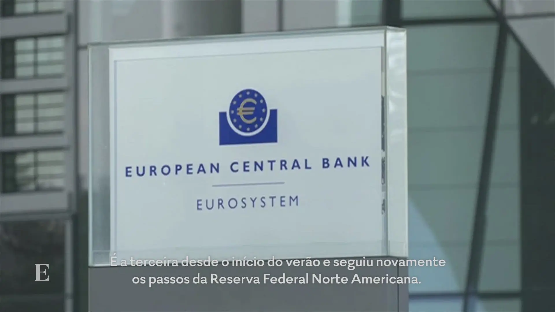 BCE não quer "causar efeitos colaterais excessivos" com subida dos juros, diz economista-chefe