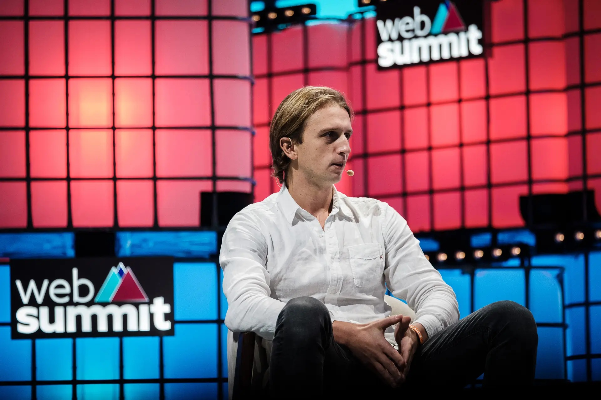 Nik Storonsky, na Web Summit em 2019 
