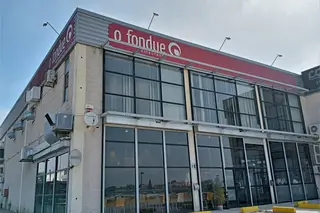 Fachada do novo O Fondue