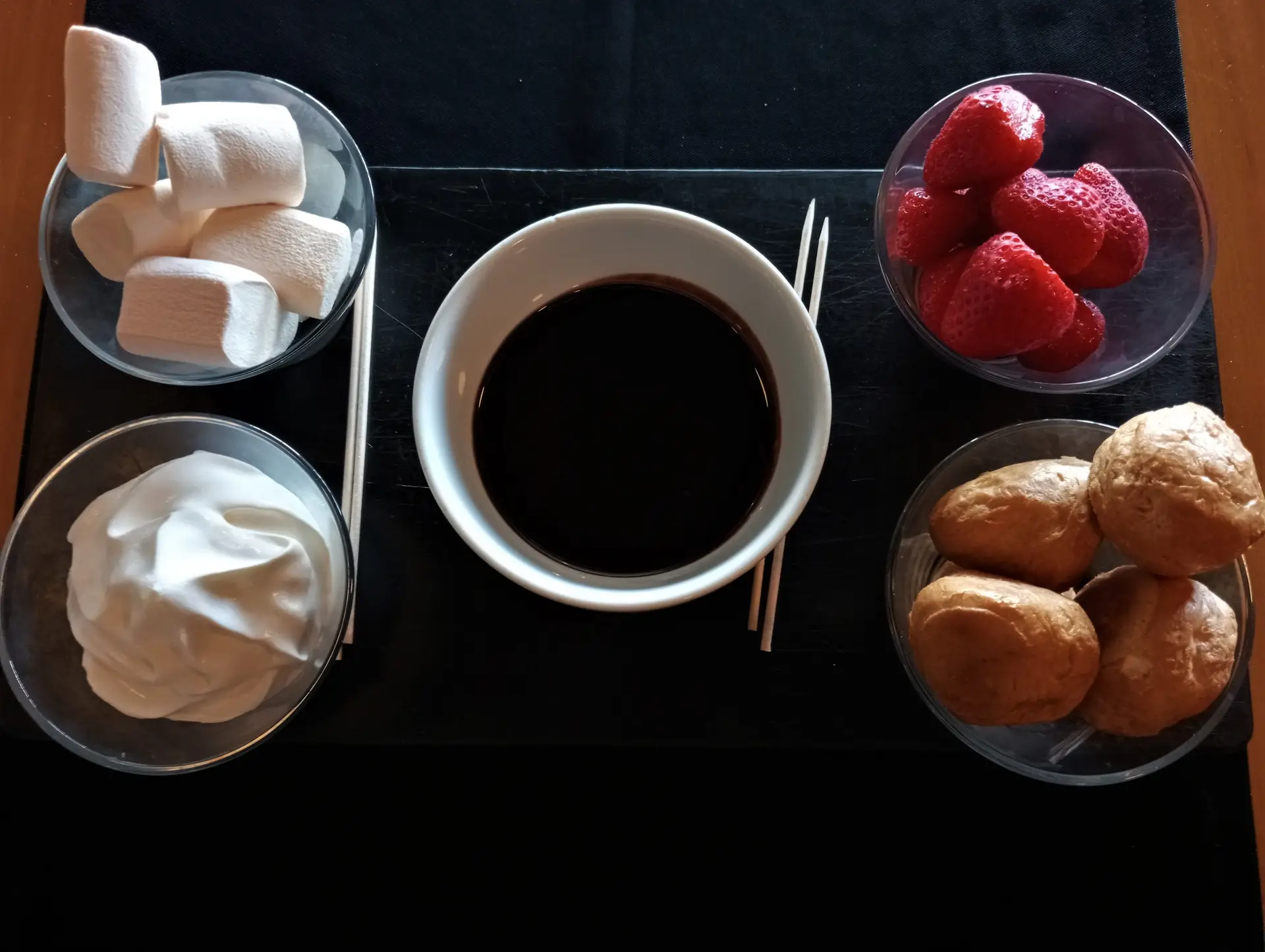 Fondue de chocolate