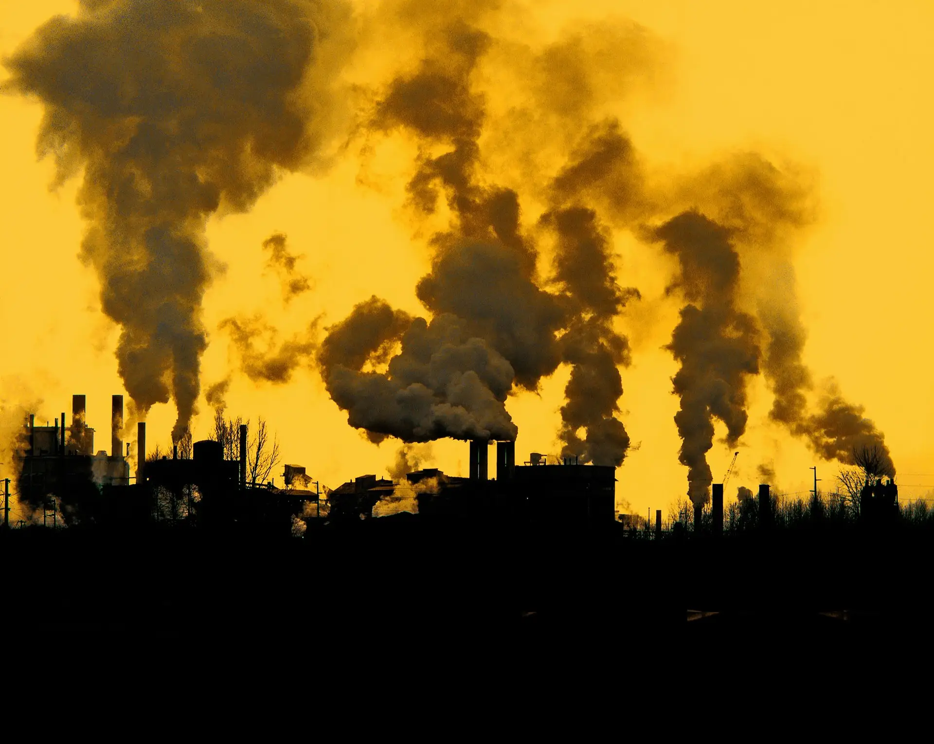 Em 2021 registaram-se os mais elevados níveis de concentração de metano de sempre (262% acima dos da era pré-industrial), seguidos de concentrações de dióxido de carbono (149% acima)