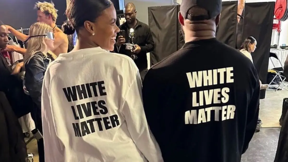 Kanye West não pode vender t-shirts que dizem “White Lives Matter” porque a marca foi registada por dois homens negros