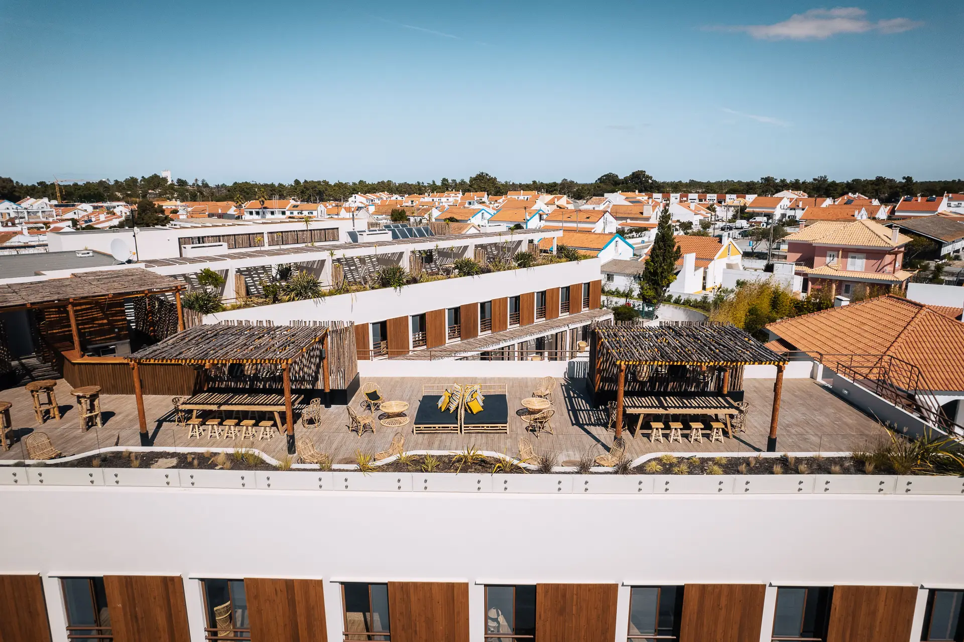 Rooftop Bar do novo hotel