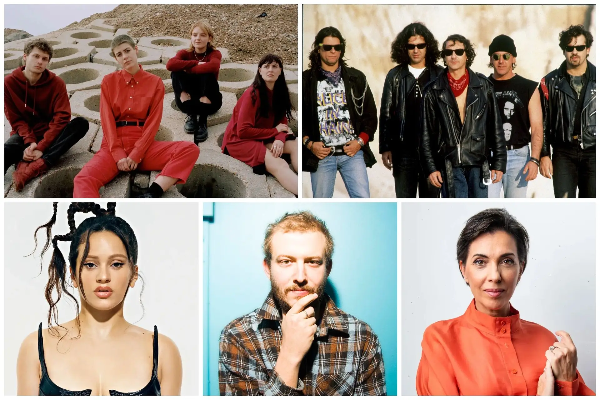 Porridge Radio, Palma's Gang, Teresa Salgueiro, Bon Iver e Rosalía