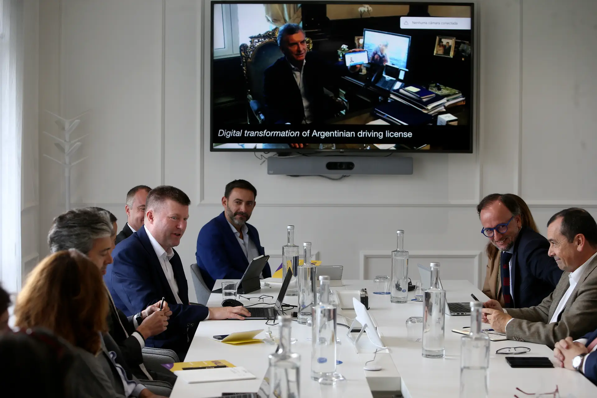 Sessão de discussão com os principais organismos responsáveis pela reforma digital do Estado português