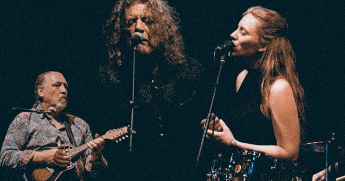 Robert Plant homenageou Mimi Parker, vocalista e baterista dos Low recentemente falecida: “Esta noite, as canções são para ela”