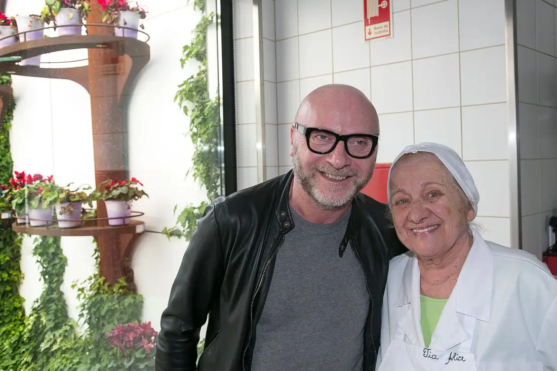 Estilista Domenico Dolce, da conceituada Dolce & Gabana