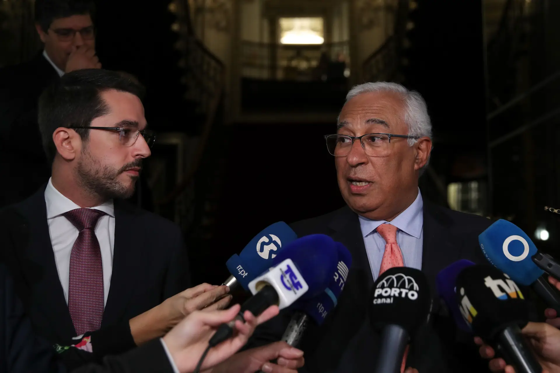 António Costa com João Torres