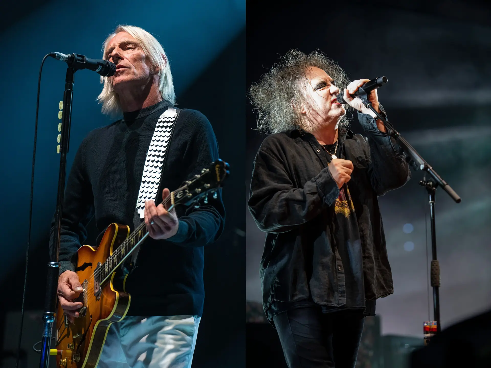 Paul Weller e Robert Smith
