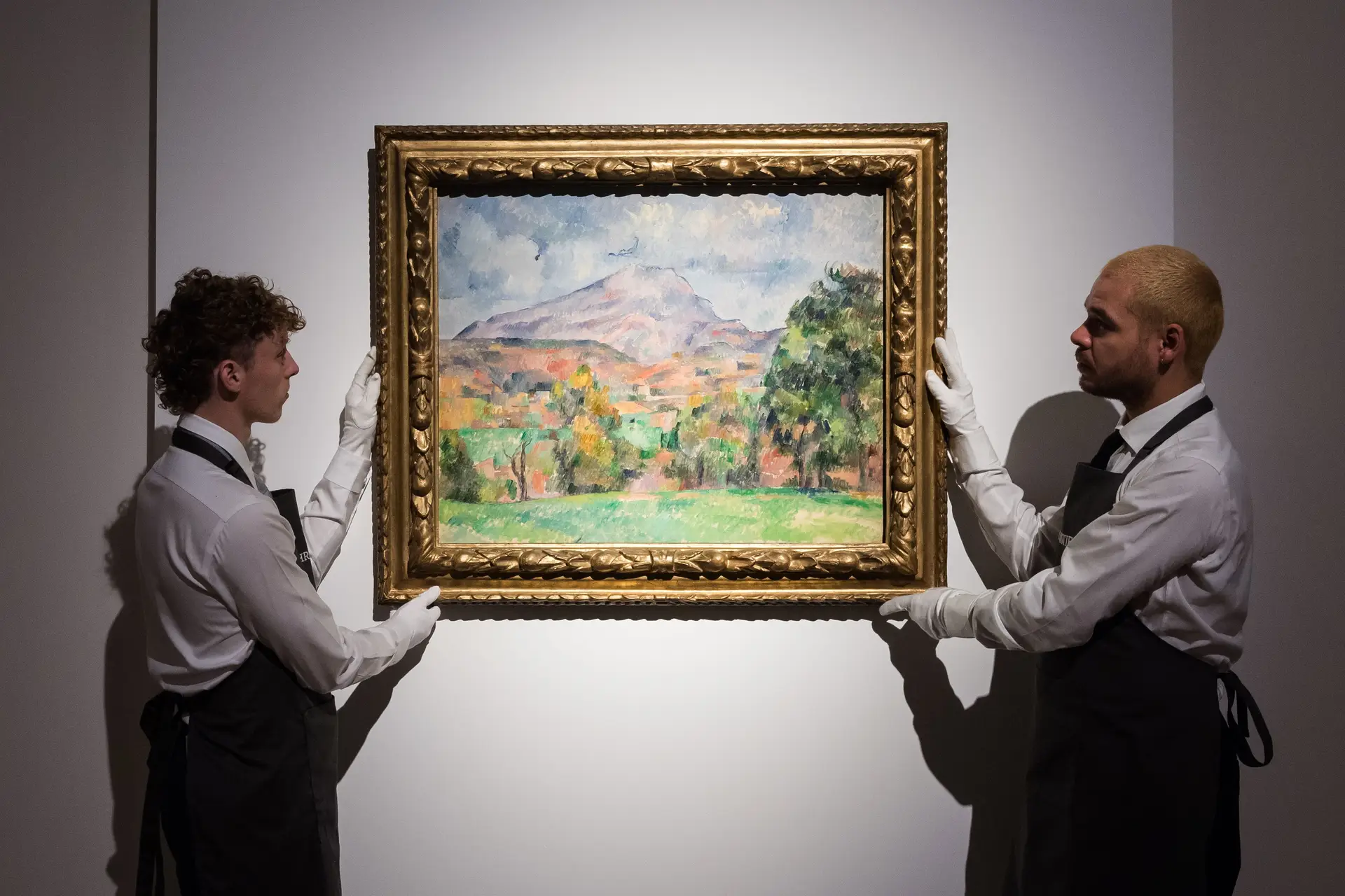 'La montagne Sainte-Victoire' de Paul Cezanne