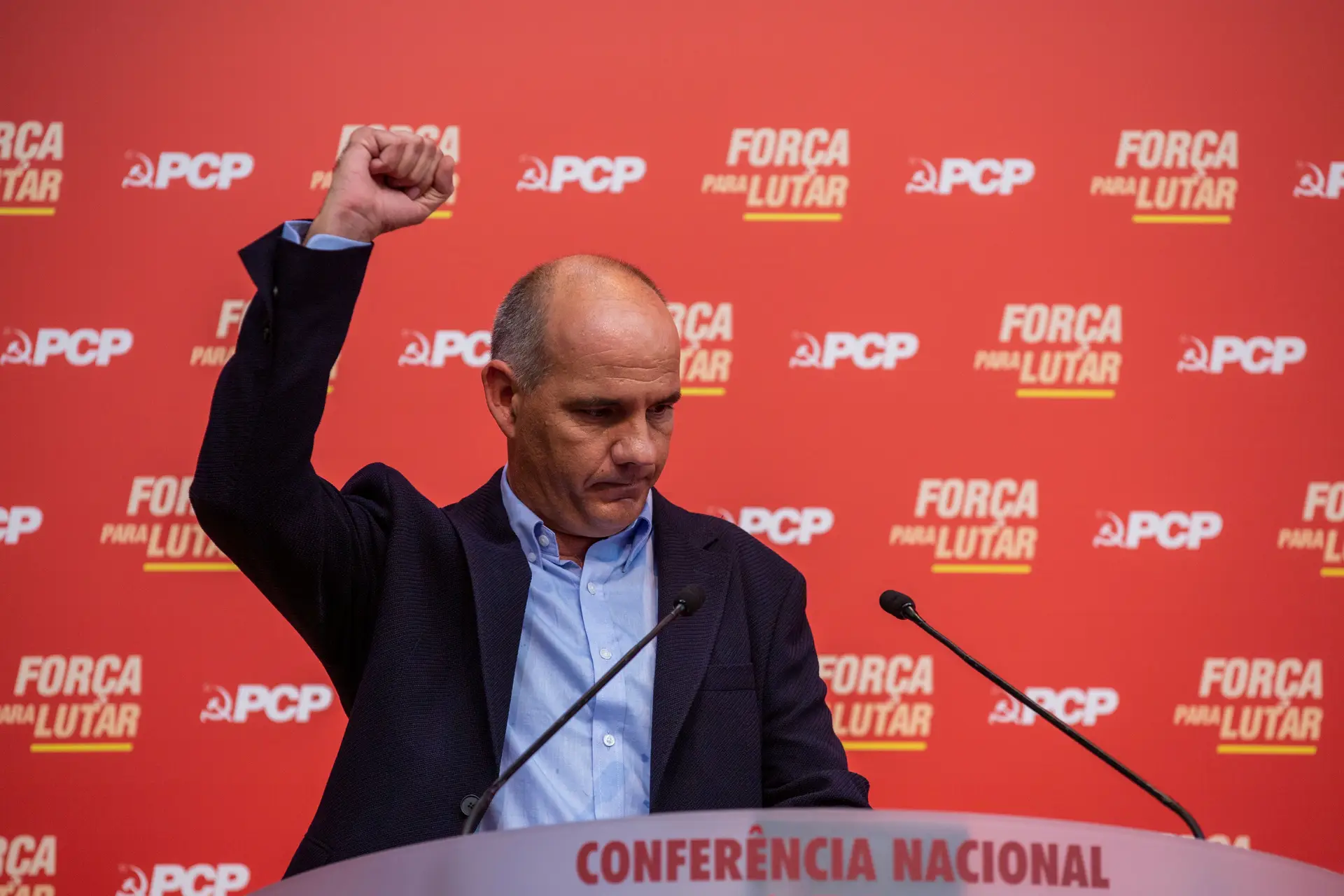1º discurso de Paulo Raimundo como secretário geral do PCP, na sua Confer~encia Nacional