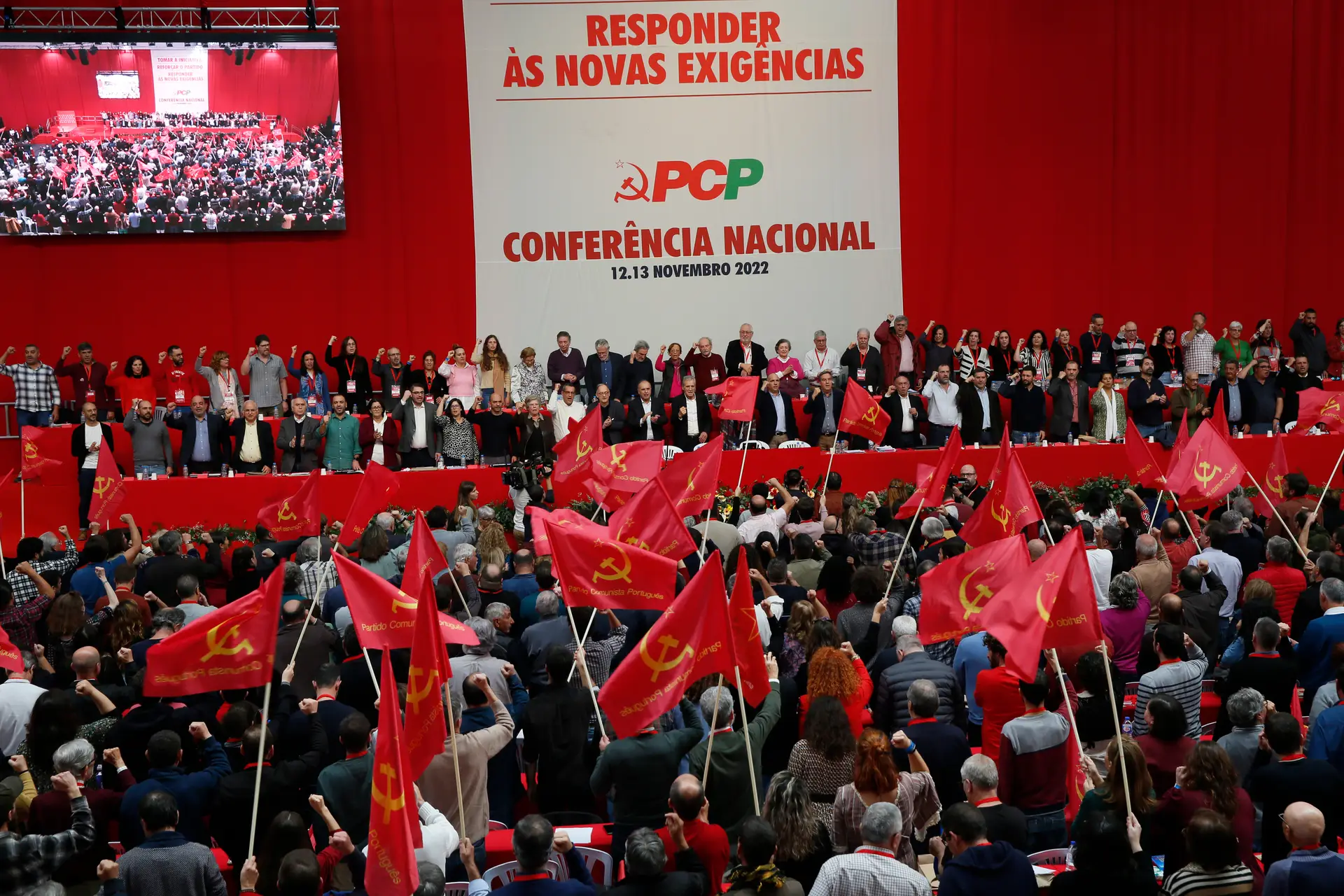 Conferência Nacional do PCP, em novembro de 2022