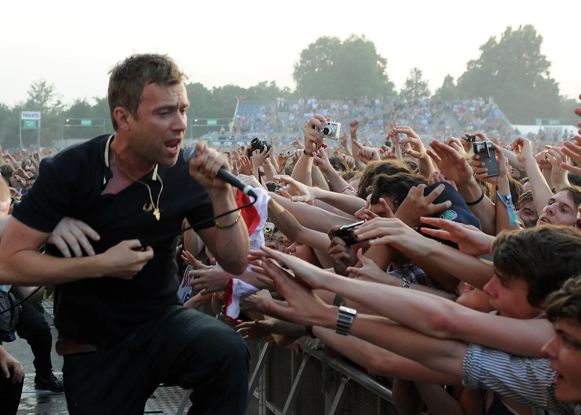 Blur ao vivo no Hyde Park, Londres, 2009