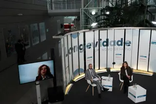 Elisabete Ramos (investigadora do Instituto de Saúde Pública da Universidade do Porto) e Maria João Luís (CEO da Multicare)