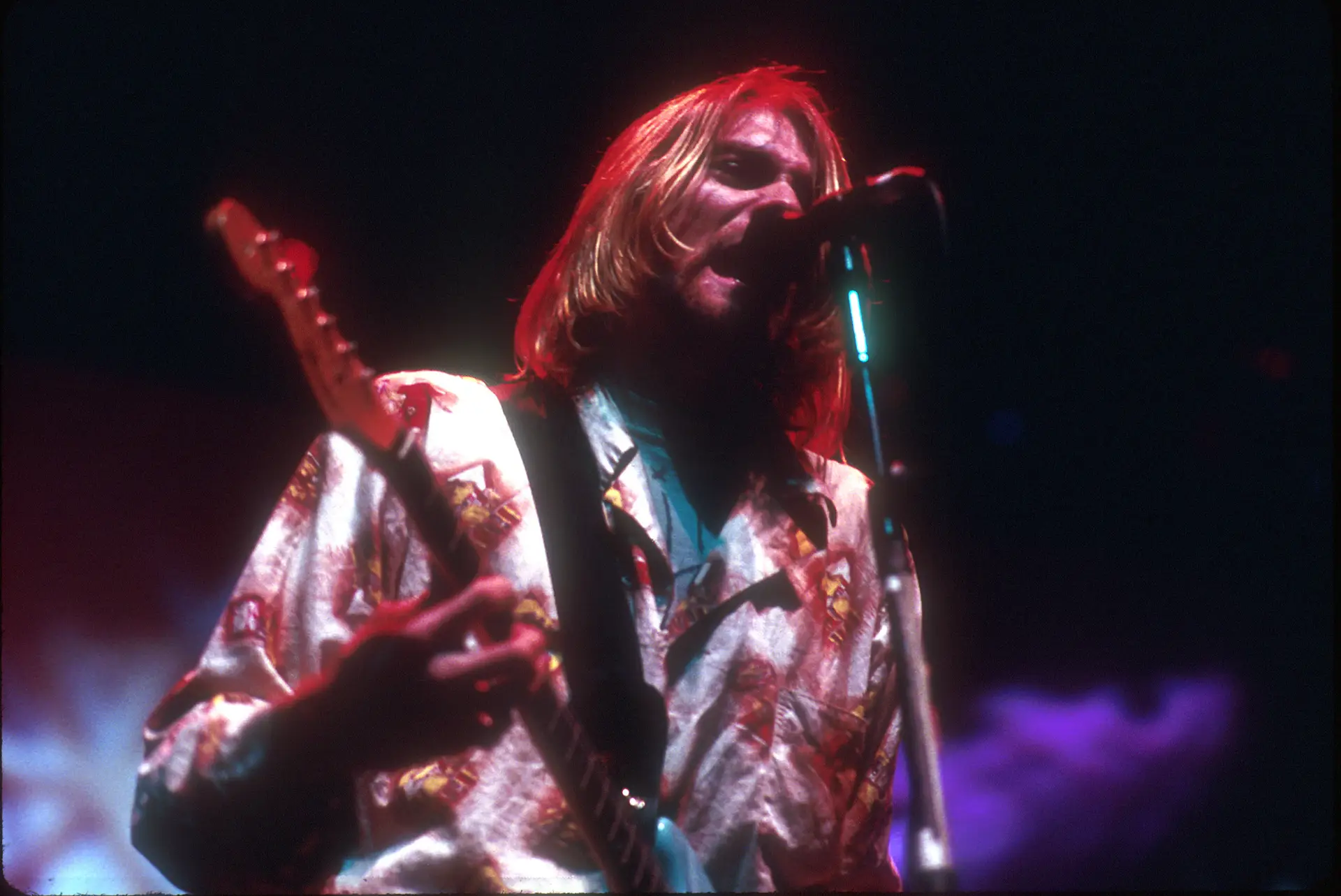 Kurt Cobain em 1990