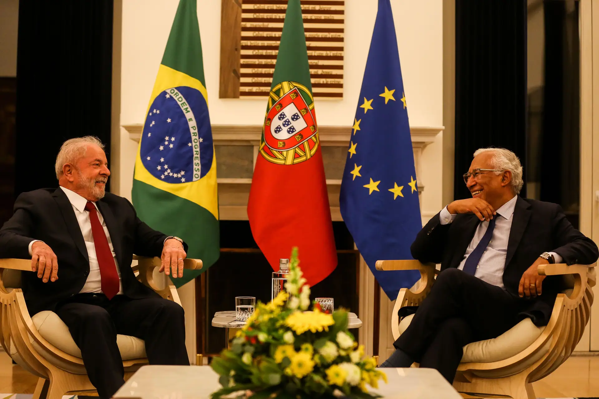 António Costa: "Portugal tinha muitas saudades do Brasil e eu tinha muitas saudades do Presidente Lula"