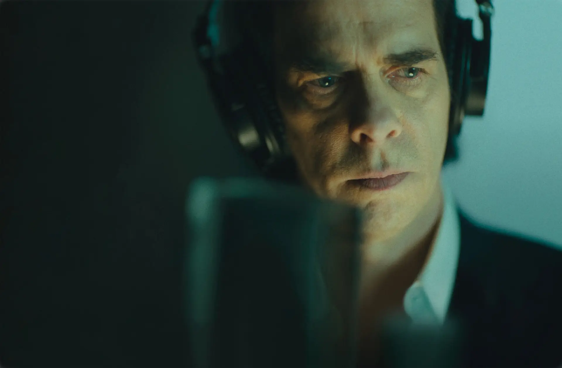 Nick Cave no poster do documentário "This Much I Know to Be True", de Andrew Dominik