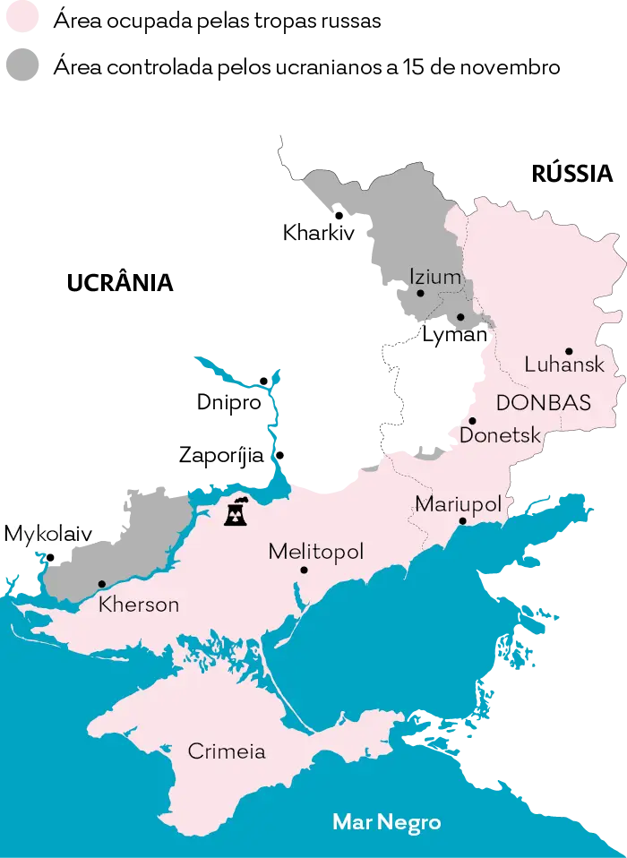 Depois de Kherson, caminho aberto para Zaporíjia e Crimeia? Ainda não é “o princípio do fim da guerra”, mas o “fim do princípio”