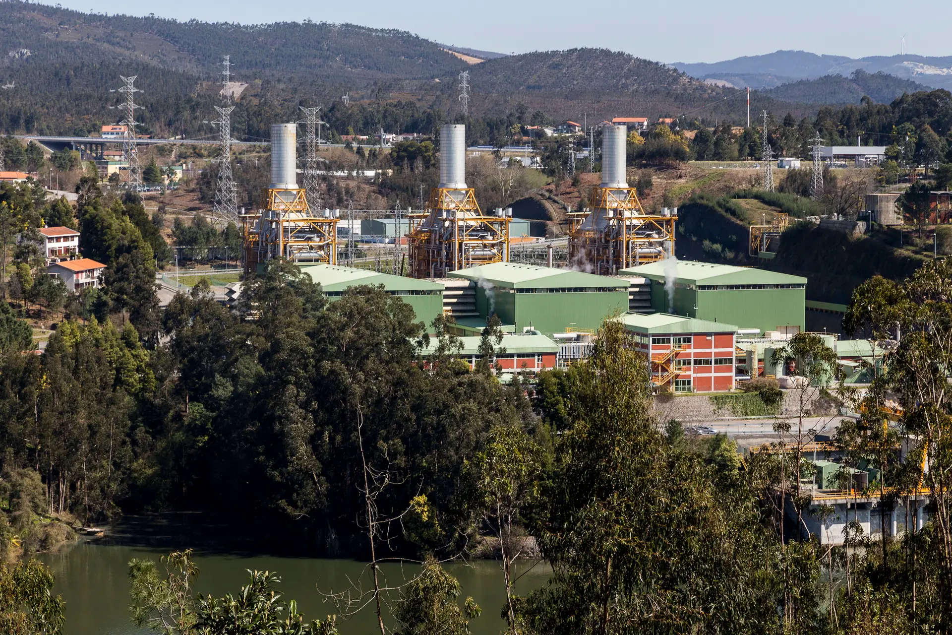 Central da Turbogás, na Tapada do Outeiro, tem capacidade de 990 MW