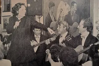 Amália na Adega Machado