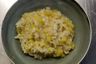 Migas de batata de Monsanto