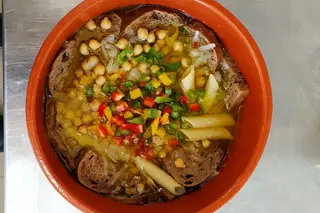 Sopa de grão das malhas, de Sortelha
