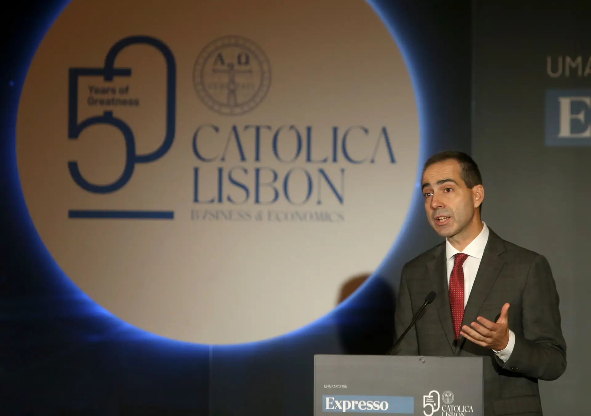 Filipe Santos, diretor da Católica-Lisbon, abriu o evento