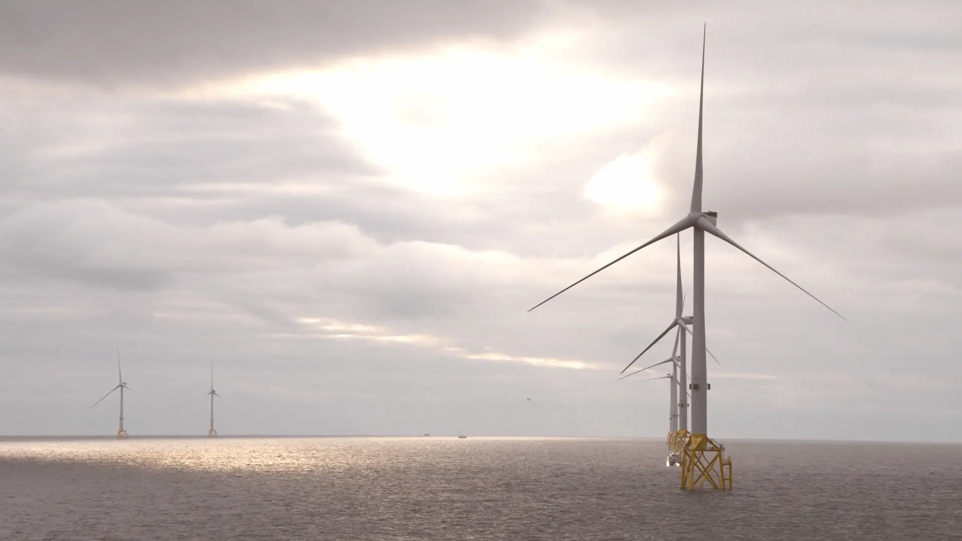 Ocean Winds já tem 1,5 gigawatts de parques eólicos no mar em operação.