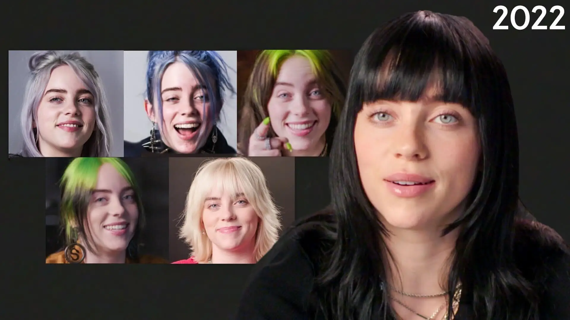 Nos últimos seis anos, Billie Eilish deu a mesma entrevista à “Vanity Fair”: aí está o vídeo de 2022