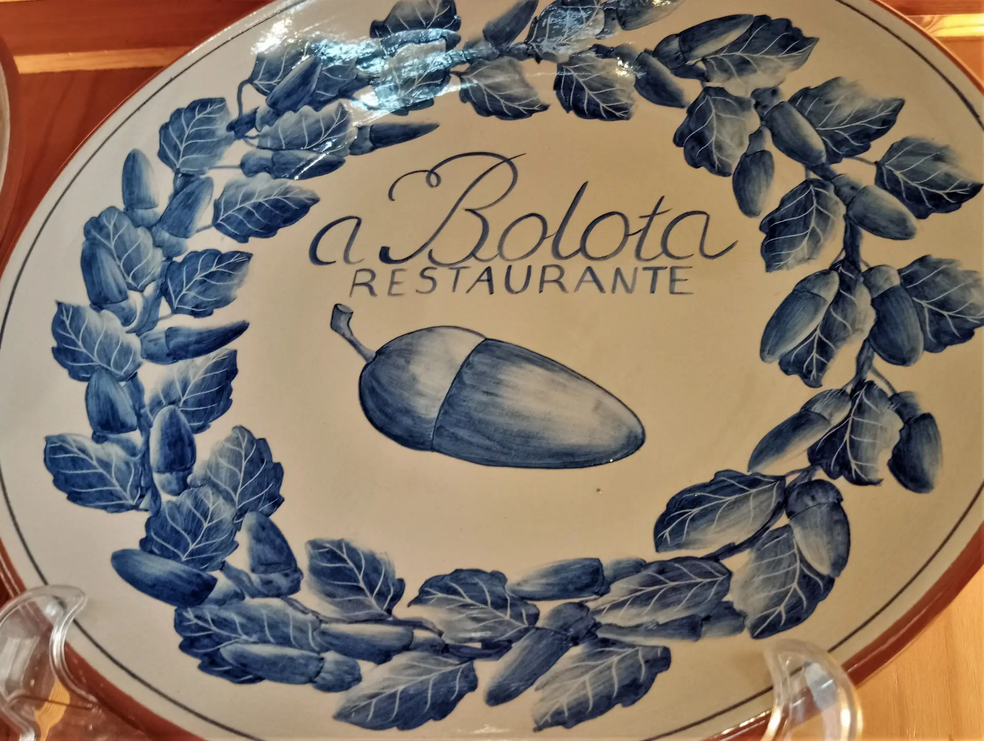 A bolota sempre presente na decoração