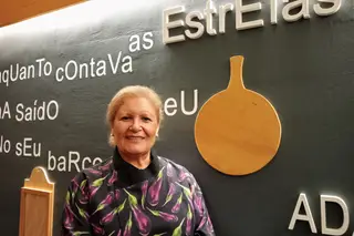 Ilda Vinagre fundadora do restaurante A Bolota