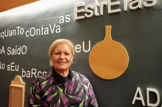 Ilda Vinagre fundadora do restaurante A Bolota