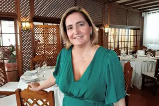 Maria Antonieta Cacheirinha a atual proprietária do restaurante A Bolota