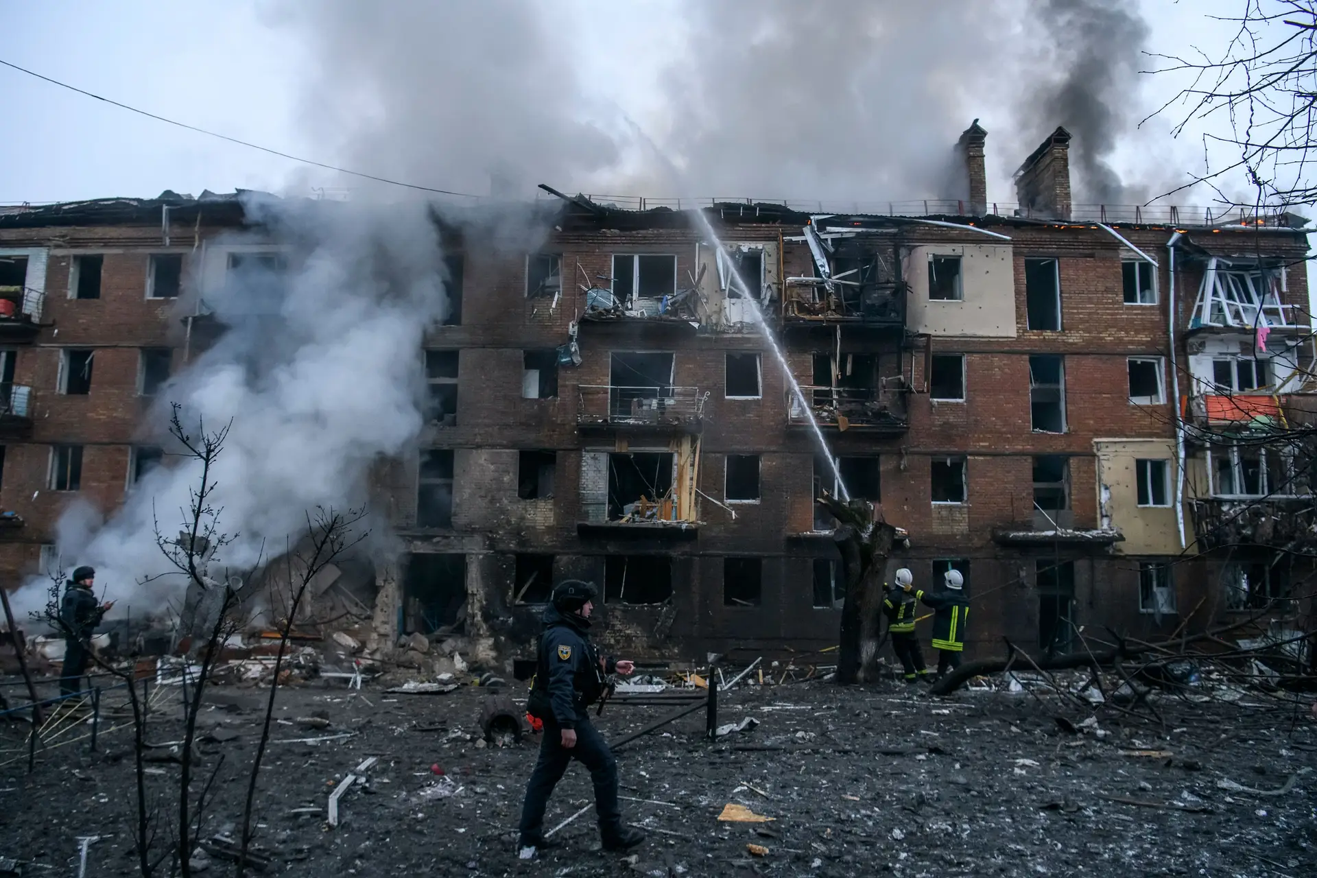 Ataque atingiu a região de Kiev a 23 de novembro
