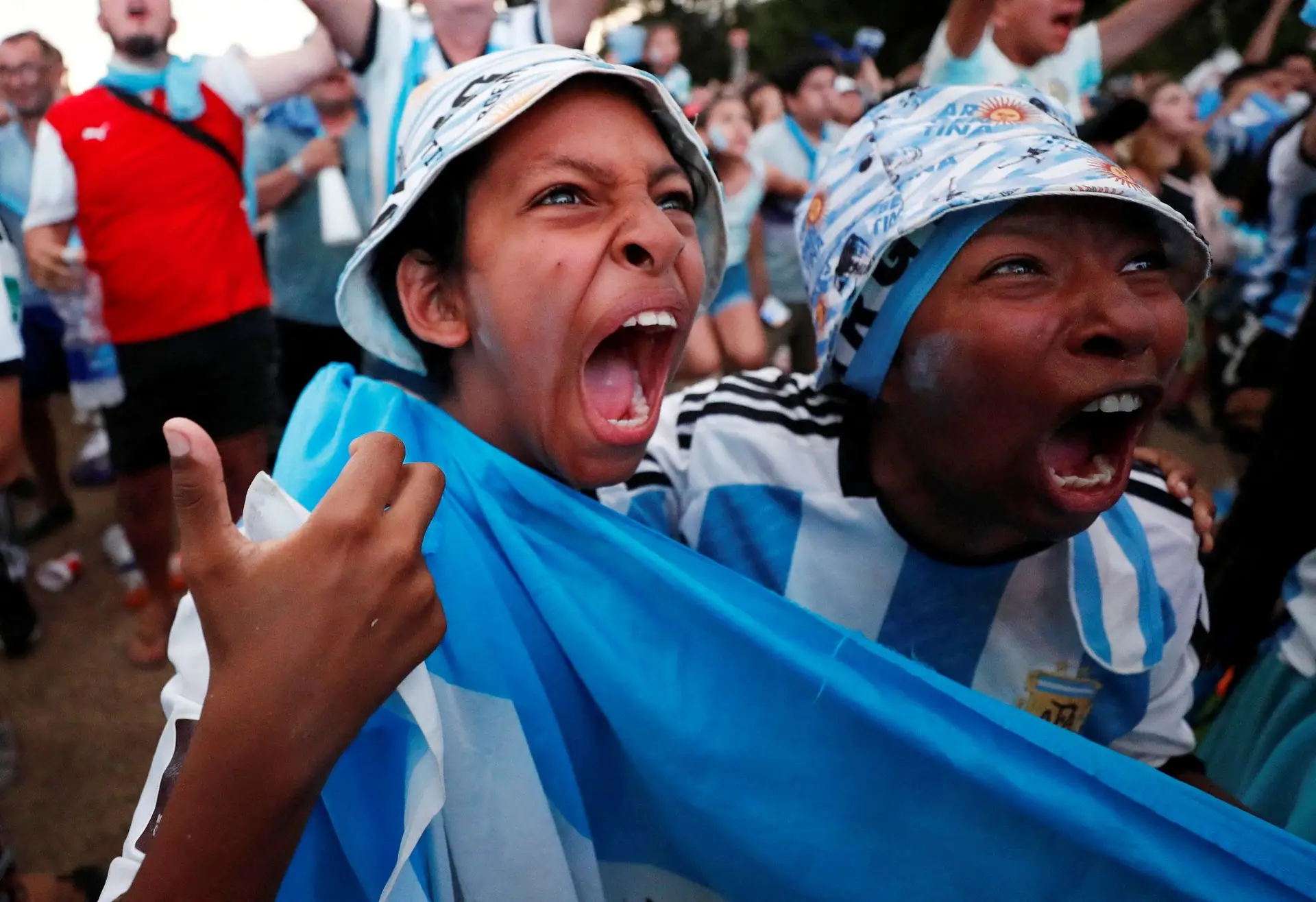 EUFORIA. Há 36 anos que a Argentina não ganhava um Mundial de futebol. O Catar e Lionel Messi foram talismãs