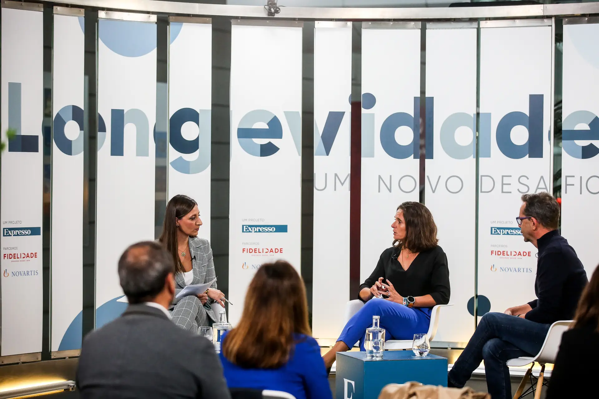 Sílvia Nunes, Diretora, Michael Page (autora do podcast “Profiler”) e
Ricardo Parreira, CEO da PHC Software abriram o debate sobre o tema: O work-life balance pode ajudar na nossa longevidade?