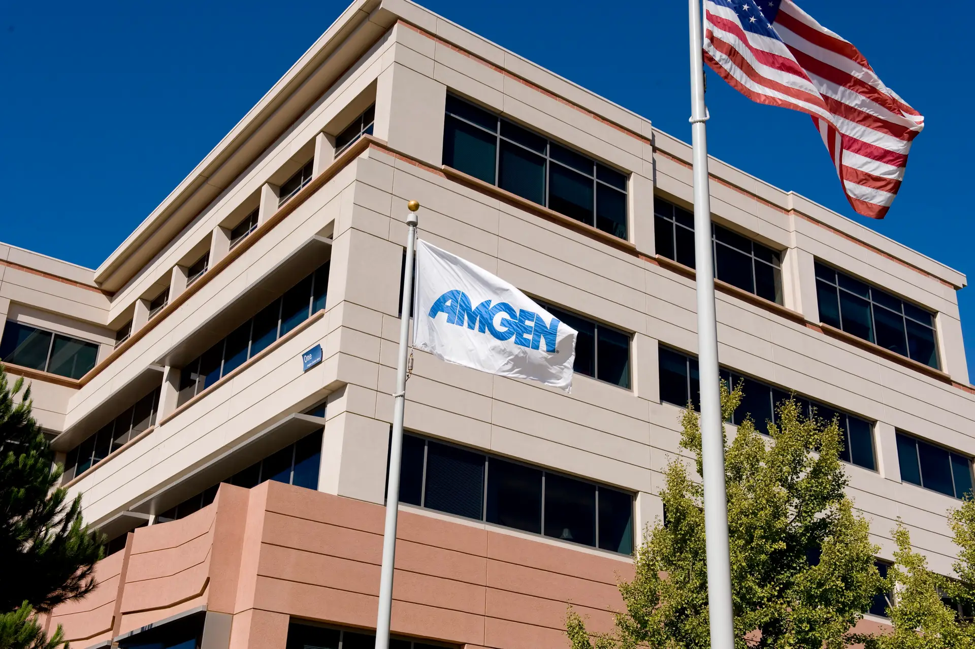 Amgen tem a sua sede na Califórnia, Estados Unidos. 