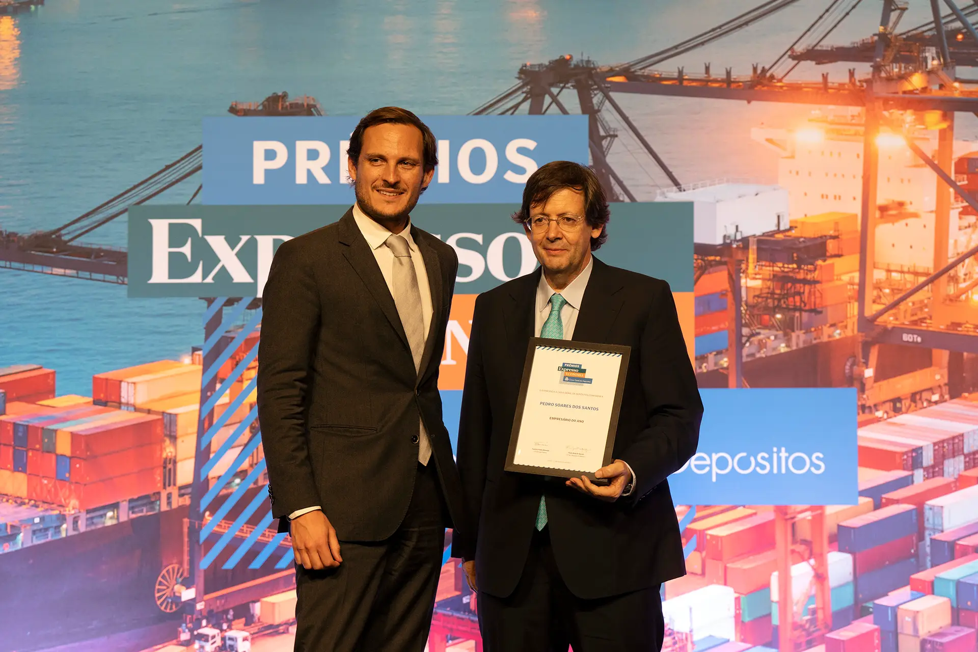 Pedro Soares dos Santos, CEO da Jerónimo Martins, venceu o prémio de Empresário do Ano