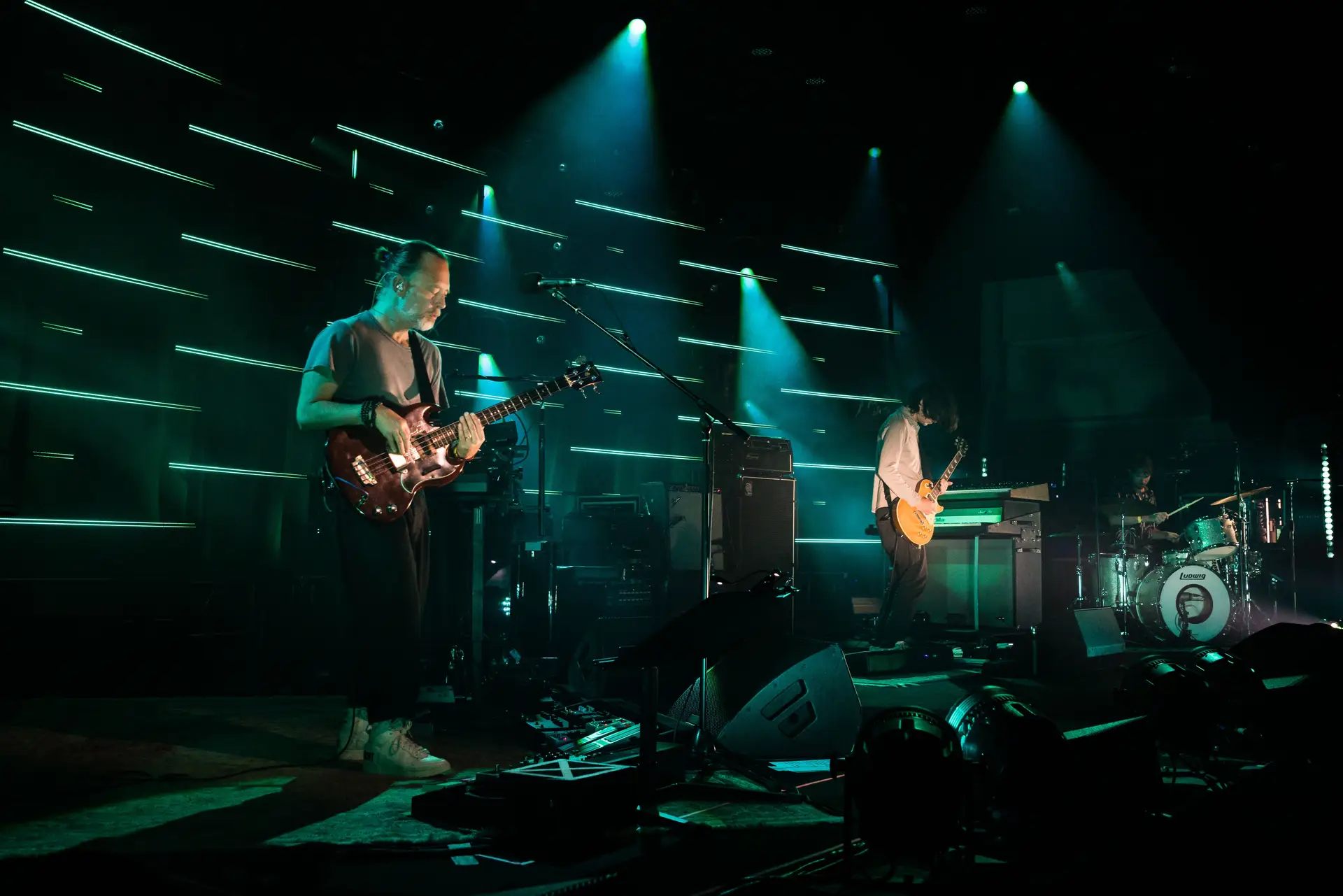 The Smile, de Thom Yorke e Jonny Greenwood, anunciam álbum ao vivo