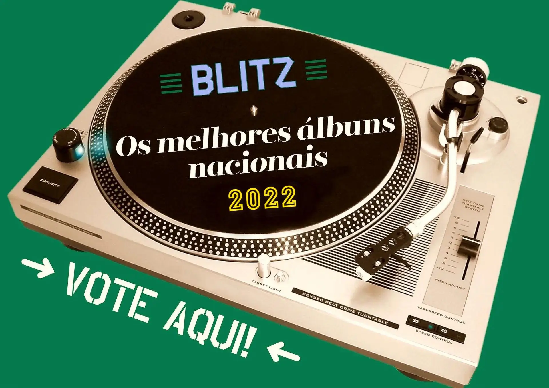 Os melhores álbuns de 2022 para os leitores da BLITZ: vote aqui nos portugueses!