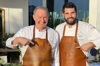 Chefs Joachim Koerper e Rodrigo Madeira