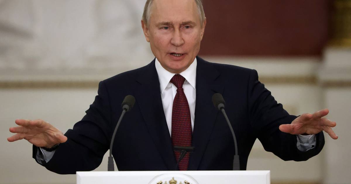 Ucrânia: Putin diz que dinâmica da ofensiva russa é 