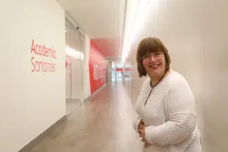 Joana Bernardo, técnica de Comunicação Institucional do Santander 