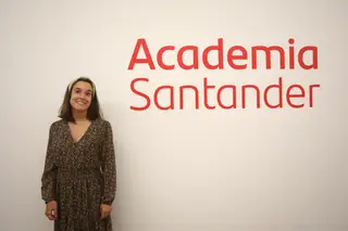 Luísa Carvalho, técnica de Prevenção de Branqueamento de Capitais no Santander