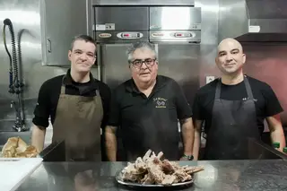 Jorge, Mário Simões e Luís