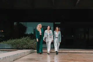 Alice Khouri, Filipa Pantaleão e Rita Rendeiro (da esquerda para a direita).